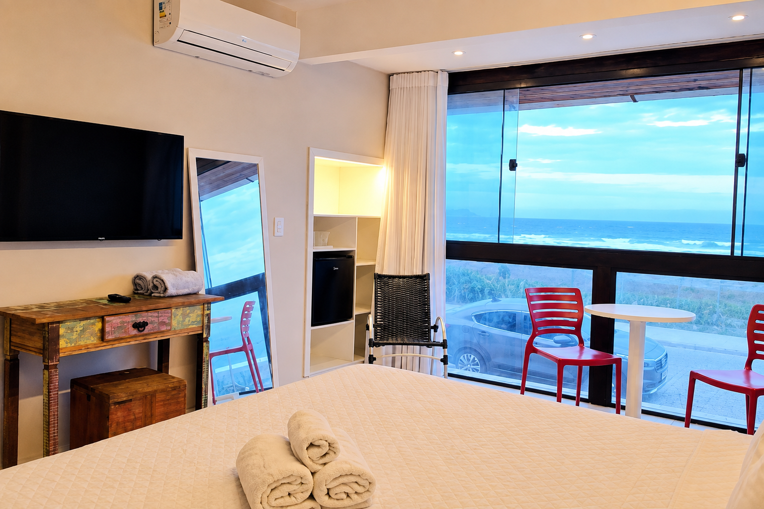 Suíte Deluxe Vista Mar na Pousada do Albatroz